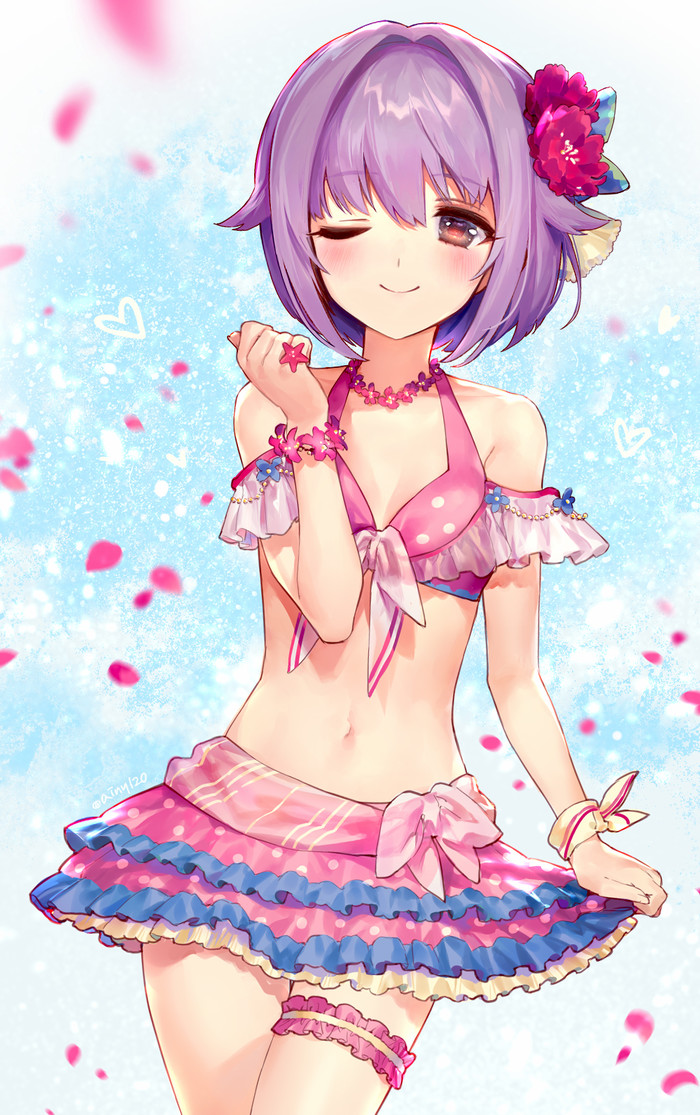 Anime Art №1608 - Аниме, Anime Art, Idolmaster, Idolmaster Cinderella Girls, Sachiko Koshimizu