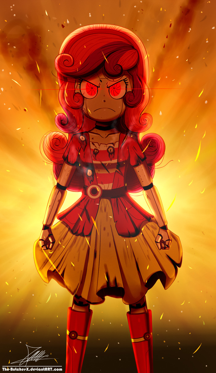 .:Indestructible Android:. My Little Pony, Equestria Girls, Sweetie Belle, Sweetie Bot, Thebutcherx, The-butch-x