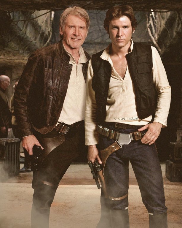 Time Machine Then and Now - Harrison Ford, It Was-It Was, The photo, Time Machine, Celebrities