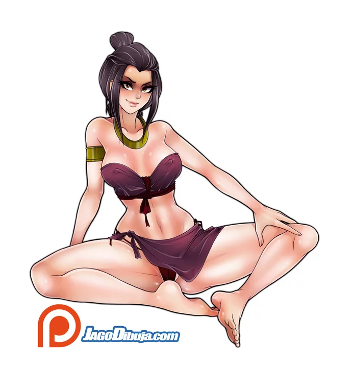 Azula (Avatar Series) - NSFW, Jago, Jagodibuja, Avatar, Hand-drawn erotica, Art, Azula, Avatar: The Legend of Aang