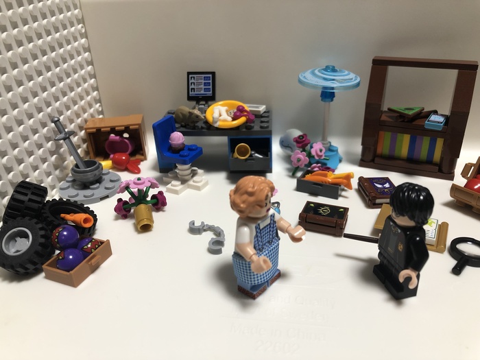 Harry Potter and the Dirty Room. - My, Lego, Animation, Cartoons, Harry Potter, Cleaning, Magic, Magic, Video