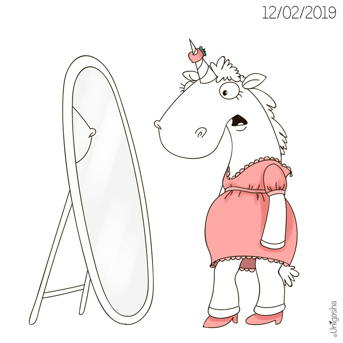 What a twist! - My, Fashion, Unicorn, Diary, Story, Longpost