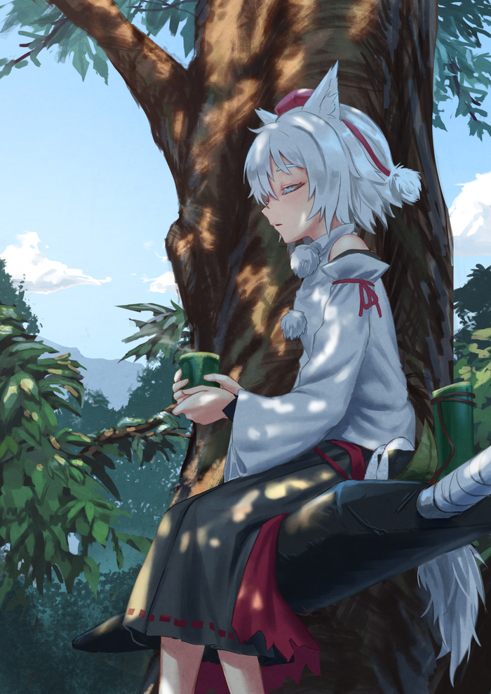 Inubashiri Momiji Touhou, Anime Art, , Inubashiri Momiji, Roke