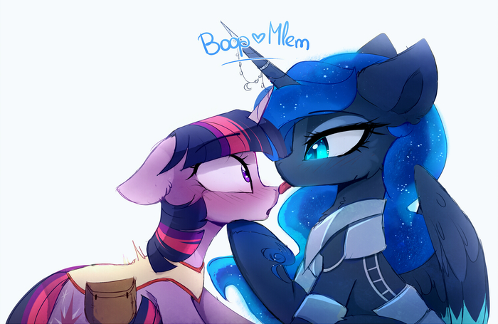 Silly Twilight - Twiluna, Шиппинг, Princess Luna, Twilight sparkle, My Little Pony, Magnaluna, MLP Lesbian