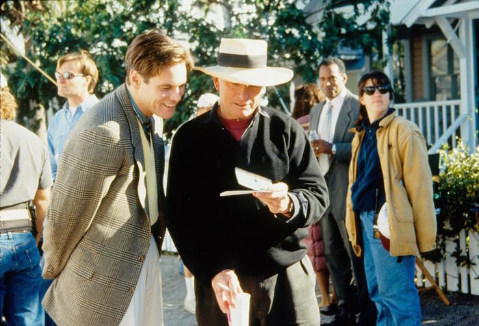 Photos from the filming and interesting facts for the film The Truman Show 1998 - Truman show, Jim carrey, Ed Harris, Peter Weir, Celebrities, Photos from filming, Interesting, Longpost, Actors and actresses