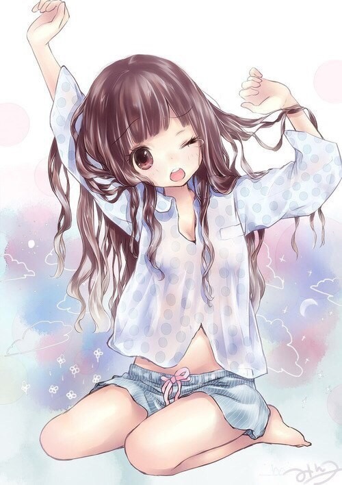 Anime Art. - Anime art, Anime, Anime original, Loli, Original character