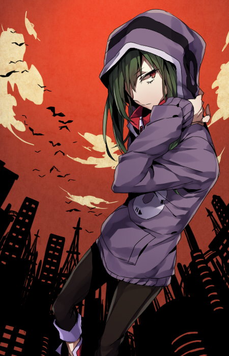 Kageprog - Anime, Not anime, Mekakucity Actors, Kagerou project, , Pixiv, Anime art, Longpost