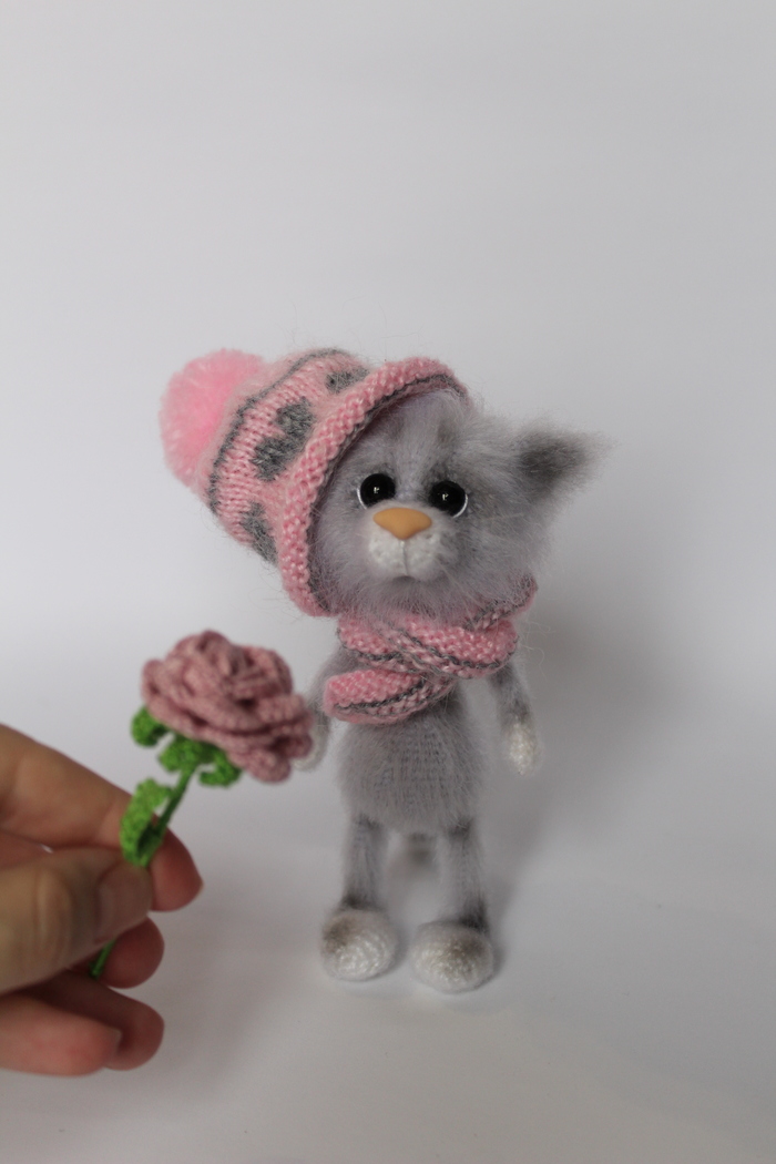 Murkotiki - My, cat, Amigurumi, Knitted toys, Longpost