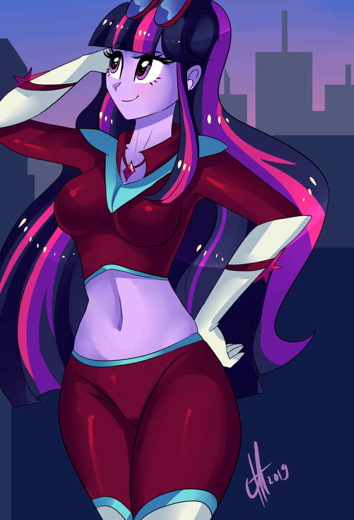 Twai - My Little Pony, Equestria Girls, Twilight sparkle, Xjenn9