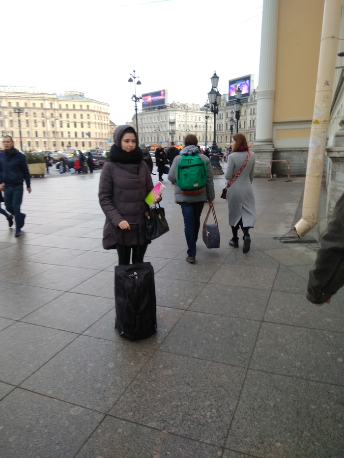 Минуту назад на Московском вокзале