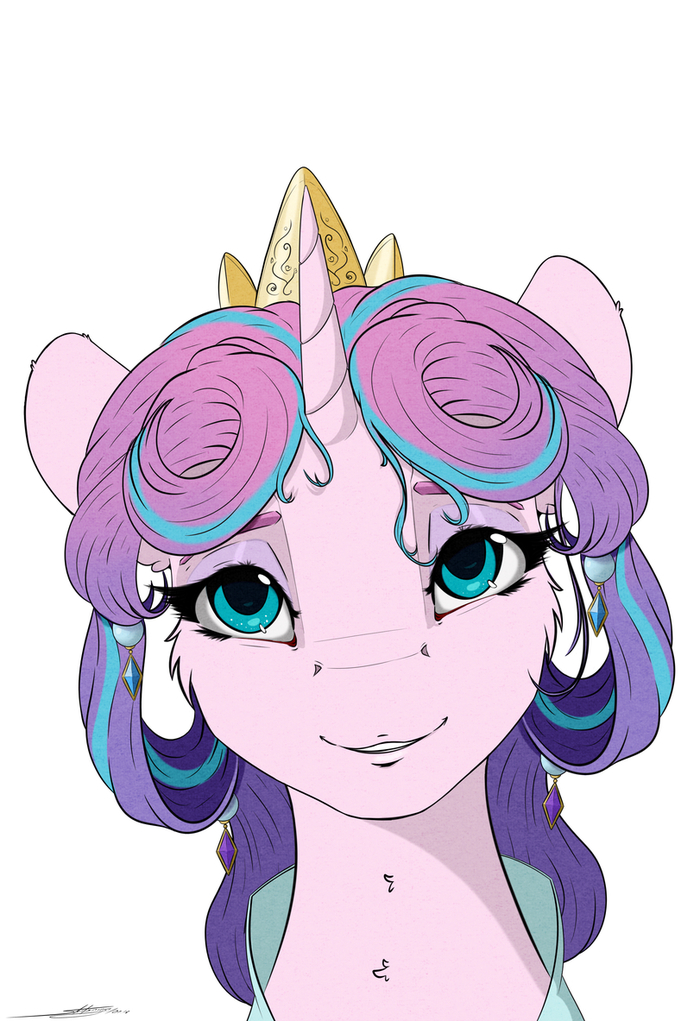  My Little Pony, Flurry Heart, Ponyart, Skitsroom