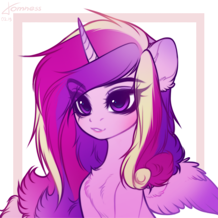   My Little Pony, Princess Cadance, Ponyart, Comelytomcake