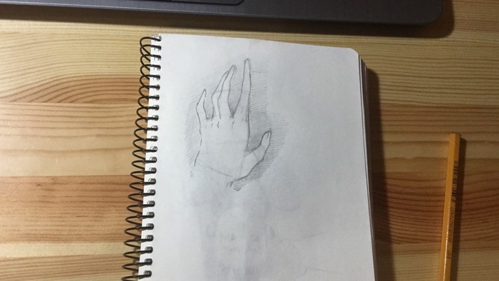 just hands - My, Drawing, Sketch, Pencil