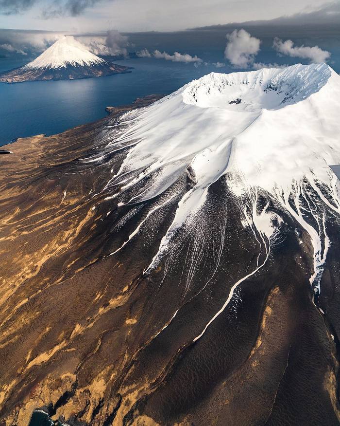 Alaska - Volcano, Cleveland, Alaska, The photo, Aleutian Islands, Nature