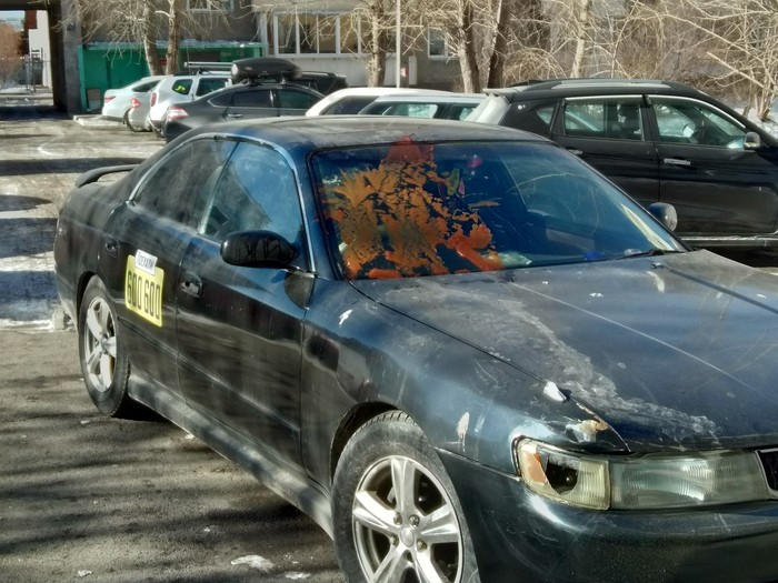 I park where I want - My, Неправильная парковка, Revenge, Auto