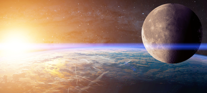 The moon's orbit now lies within the earth's atmosphere - My, moon, Orbit, Space, Atmosphere