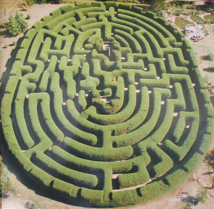 Maze - New Zealand, Maze, Landscape