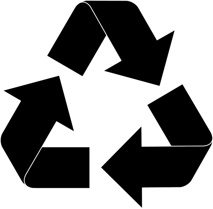 Знак Мебиуса на упаковке