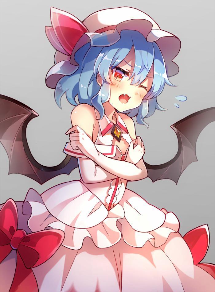 Remilia Scarlet - Touhou, Anime Art, Аниме, Remilia Scarlet, 60mai