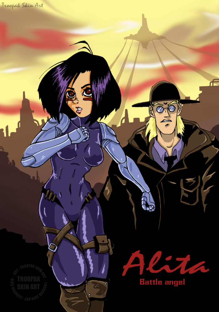 Alita - My, , , Alita, Art, Alita: Battle Angel