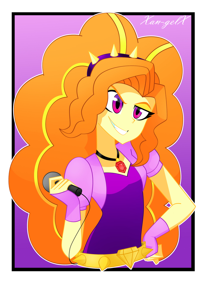Who's ready for a singing competition? My Little Pony, Equestria Girls, Adagio Dazzle, Xan-gelx