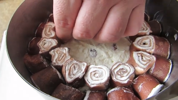 Лучший рецепт для Масленицы! Блинный торт - "пломбир в шоколаде" Блины, Масленица, Торт, Вкусно, Готовка, Рецепт, Как приготовить, Другая кухня, Видео, Длиннопост
