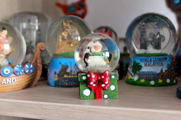 My collection of snow globes. - Longpost, Town, Snow Globe, Collection, My