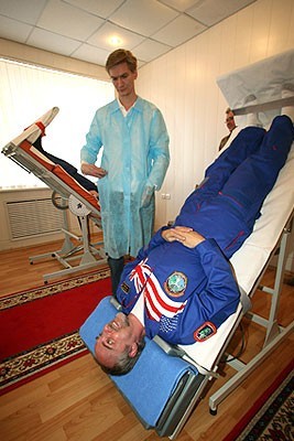 When I decided to fly into space - Space tourism, Training, First flight into space
