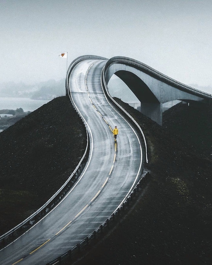 atlantic road - , Norway, The photo, Road