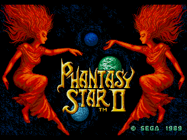 Phantasy Star II. Part 1. - My, 1989, Passing, Phantasy Star, Sega, JRPG, Retro Games, Games, Console games, GIF, Longpost