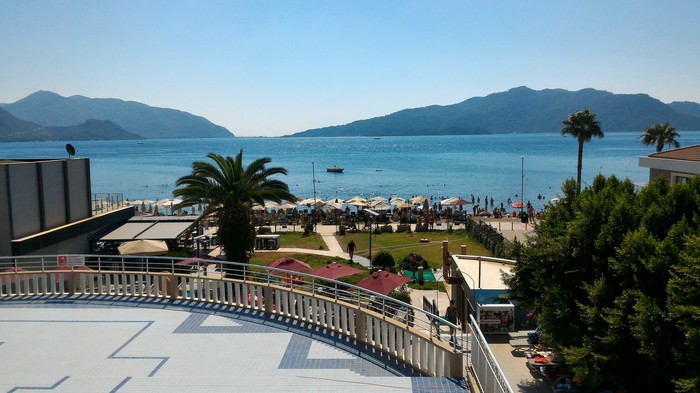 With sea view - My, Sea, , Marmaris, Turkey