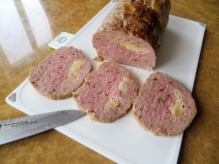 No one believed that I added soup to the sausage! - My, Food, Yummy, Preparation, Recipe, Video recipe, Other cuisine, Ground meat, Meat bread, Video, Longpost, Culinary minced meat