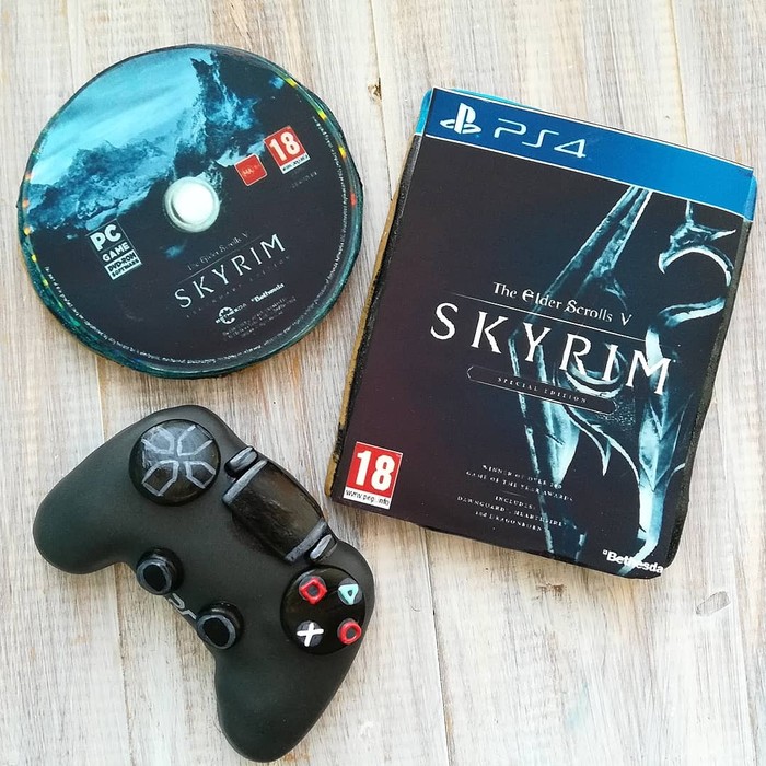 И это тоже пряники - Моё, FIFA, Skyrim, Имбирные пряники, Длиннопост