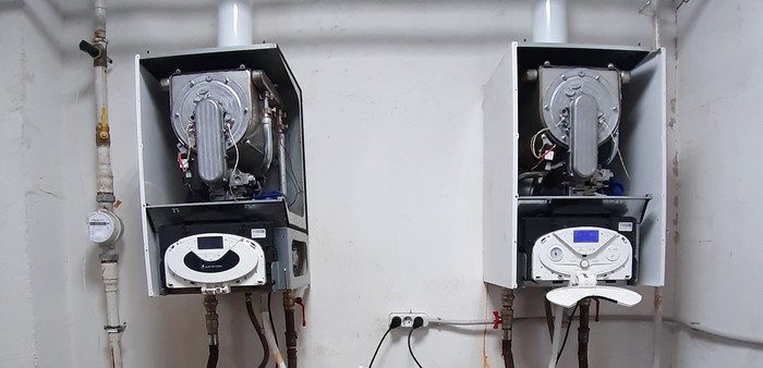 Condensing boiler (how to spend a million). - My, Longpost, Crooked hands, Boiler