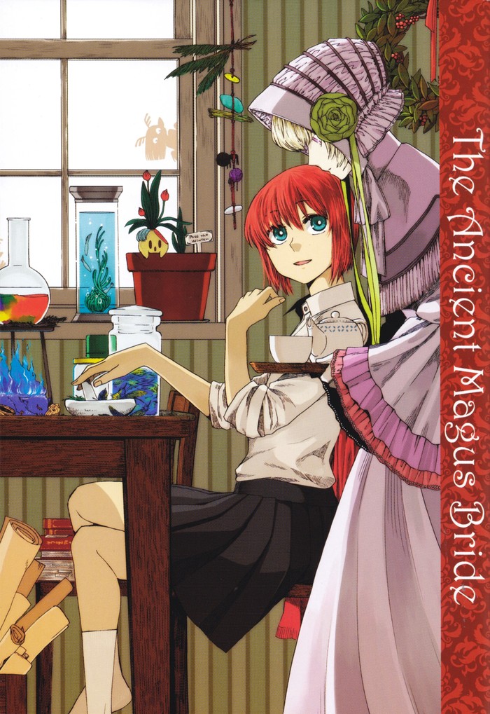 Hatori Chise - Anime Art, Аниме, Mahoutsukai no Yome, Hatori chise, Silkie