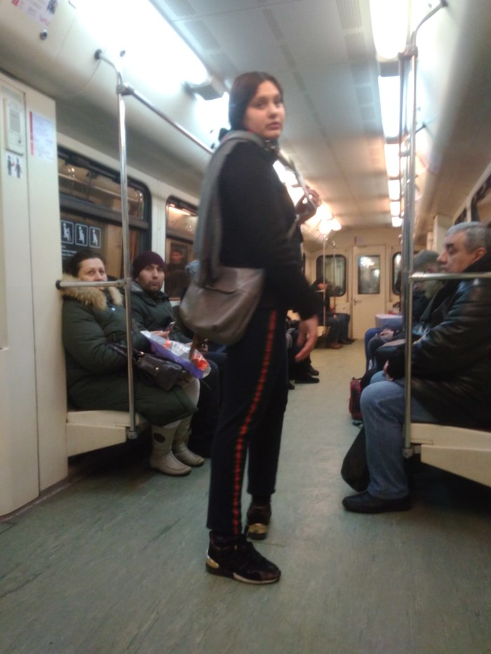 Beggar on the subway - My, Beggars, Metro, Deception, Deceivers