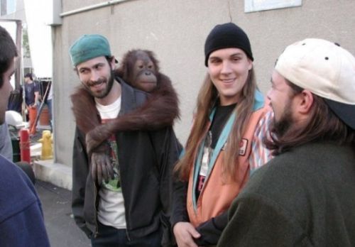 Photos from filming... - Jay and Silent Bob, Jason Lee, Kevin Smith, It Was-It Was, Jason Mews, Photos from filming