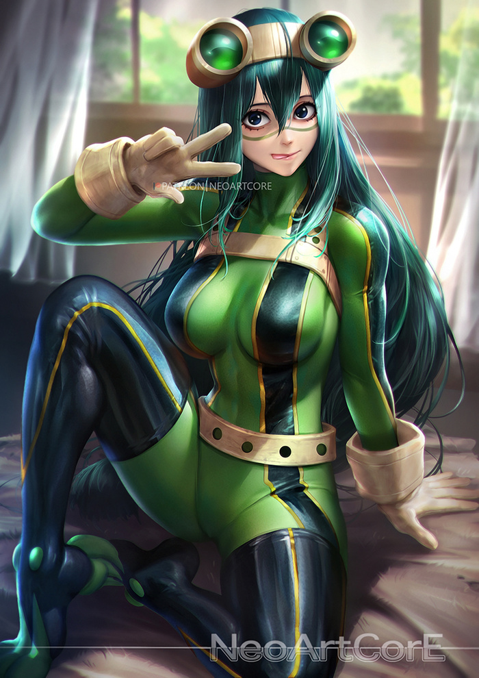 Tsuyu Asui Art - Art, Anime, Neoartcore, Boku no hero academia, Asui tsuyu, Girls