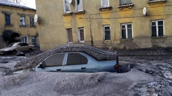 Black Snow - , Kiselyovsk, Ecology, Coal, Precipitation, Catastrophe, Longpost, 