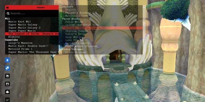 Данный сайт позволяет летать по картам: The Legend of Zelda, Mario и другим классическим играм