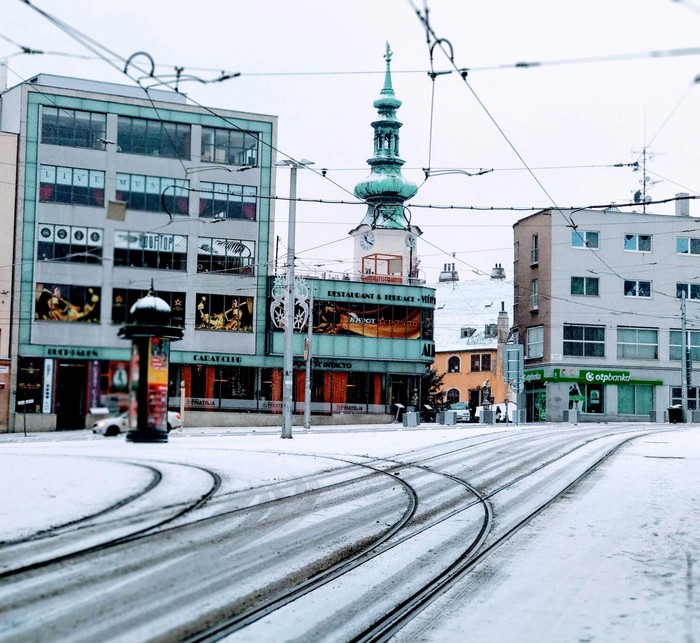 Winter in Bratislava. - Winter, Slovakia, Climate, Bratislava, Longpost