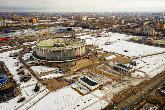 Petersburg SKK today - My, Saint Petersburg, Ccm, Architecture, Moskovsky District, Longpost, Quadcopter