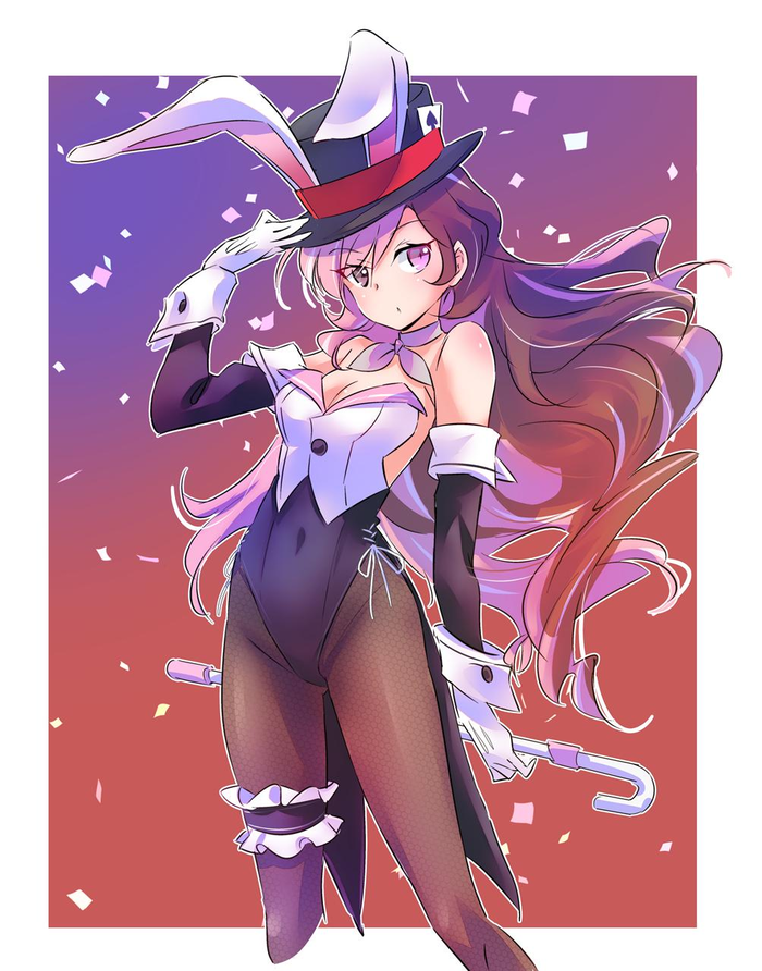 Illusion rabbit RWBY, Neopolitan, Anime Art, , , , , Bunnysuit, Bunny Ears