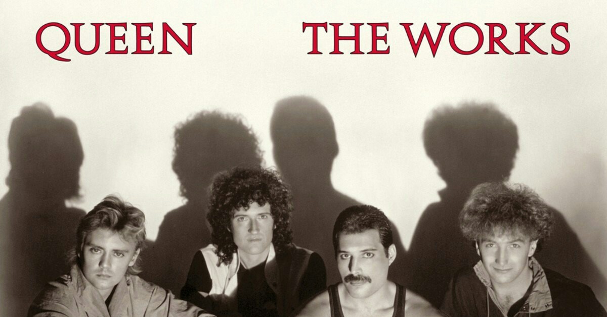 Куин слушать альбомы. Queen the works 1984. Queen the works альбом. Куин 1984 год. Queen в 1984 году.