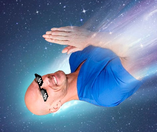 Falling star - My, Johnny Sins, Humor, Absurd, Longpost