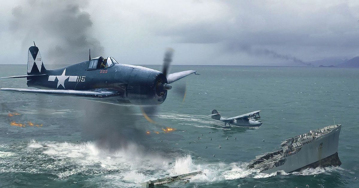 F 6 6 3 d. F6f Hellcat в Перл Харбор. F6f Hellcat Art. Американский палубный истребитель Grumman. Американская морская Авиация.