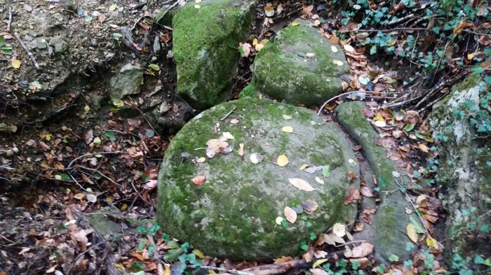 What could it be? - My, No rating, A rock, Crimea, Dolmens, Forest, Ruins, Longpost