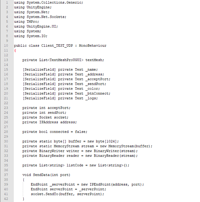 Synchronization of clients with the server | Part 1. - Unity, Csharp, , , Programming, Longpost, Game Server