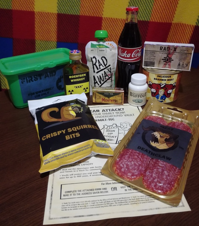 Подарок для настоящего исследователя Пустоши Fallout, Игры, Еда, Подарки