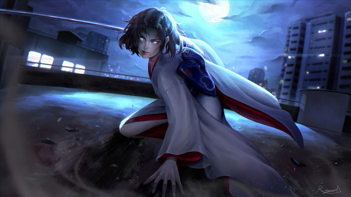 Shiki Ryougi - Art, Kara no kyoukai, Ryougi shiki, 